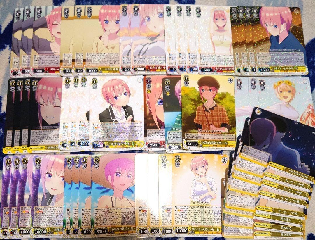 ヴァイスシュヴァルツ 一花 五等分の花嫁 8枝 デッキ ヴァイス